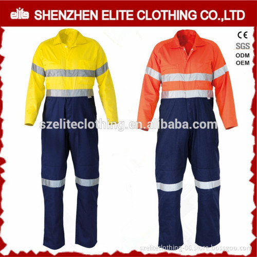EN471 standard cleaning workers mechanic overalls workwear uniforms